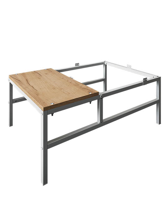 Подставка под шкаф со скамейкой ЛДСП (300x530x800)