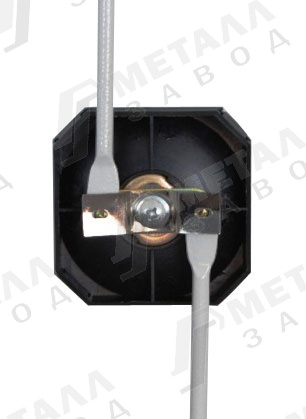 Замок с гнутым ригелем