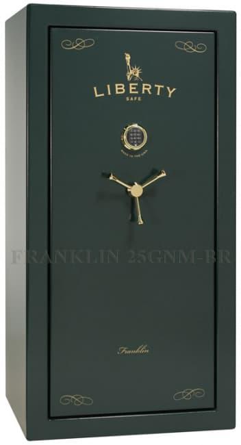 Универсальный сейф liberty franklin 25gnm-br